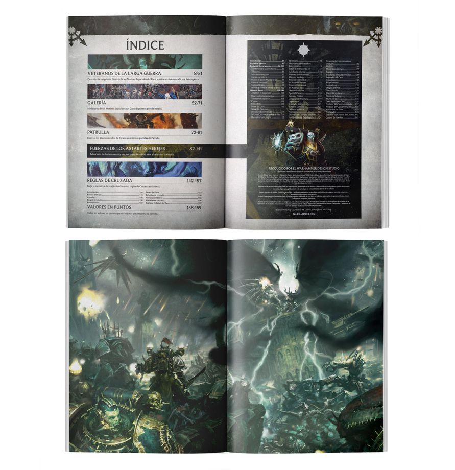 CODEX: CHAOS SPACE MARINES (Ingles)