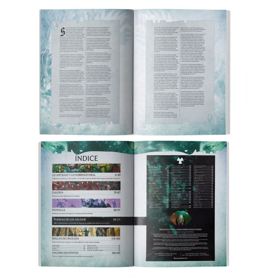 CODEX: AELDARI (Ingles)