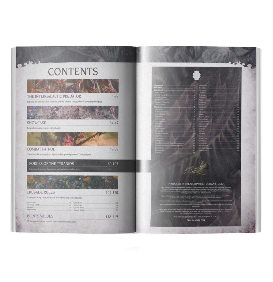 CODEX: TYRANIDS (Ingles)