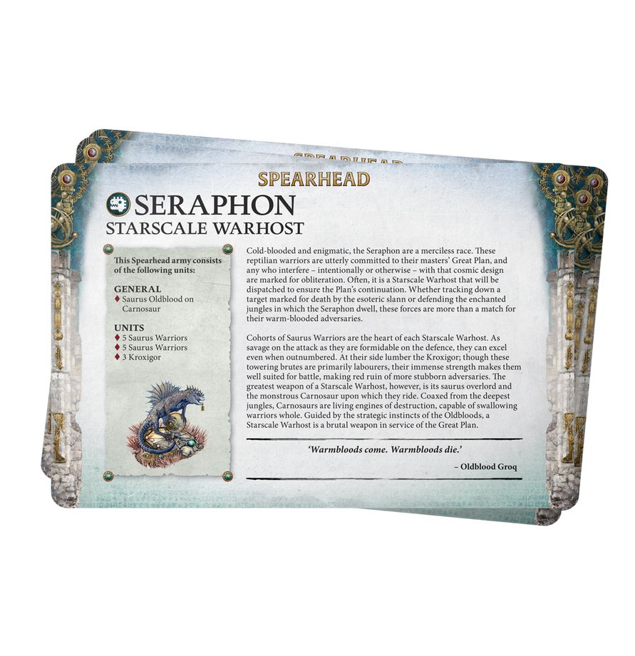 FACTION PACK: SERAPHON (Ingles)