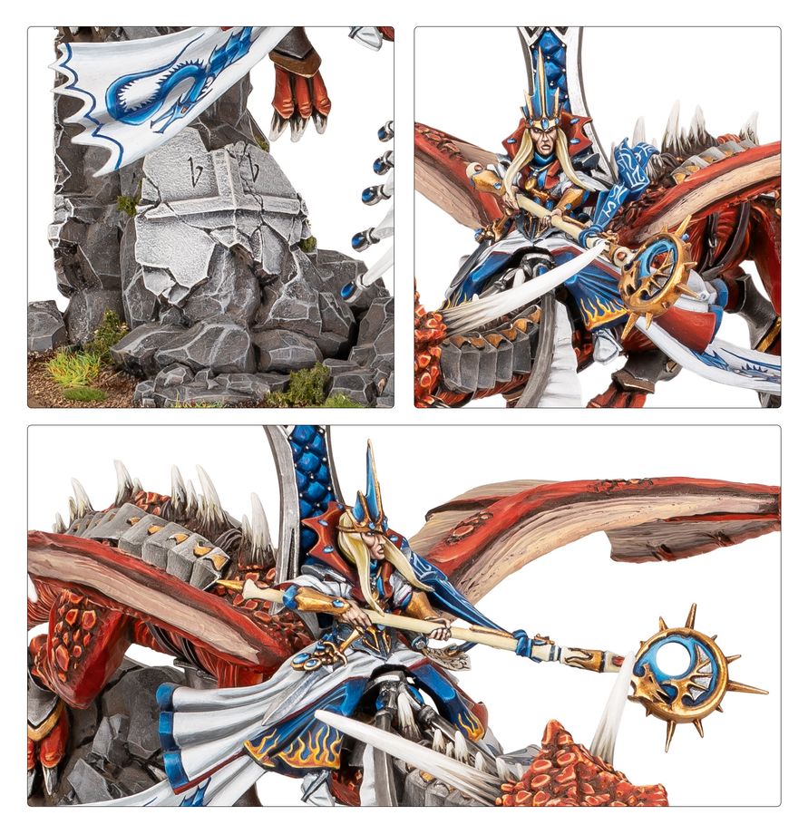 HIGH ELF REALMS: LORD ON DRAGON